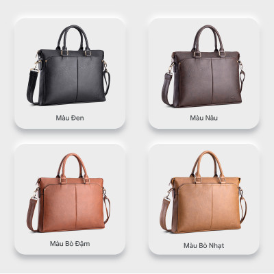 Cặp Công Sở Lata ( Thời trang nam basic - Cặp da CA35 )