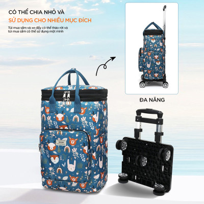 Chân kéo vali IDIGO AA0 - 2020