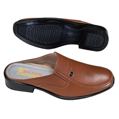 Giày Sục Nam HA NAM Da Bò Thật Cao Cấp GSB20175