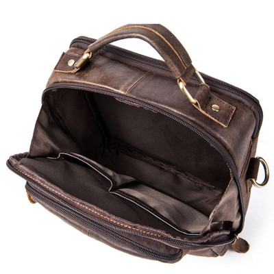 Túi đeo chéo nam da bò mài, bụi, cá tính BHM8951 Túi xách nam