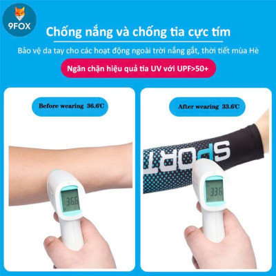 Combo Khăn ống cổ và găng tay chống nắng chống lạnh vải thun thoáng mát thích hợp cả nam và nữ UPF50+ Đen Cấp