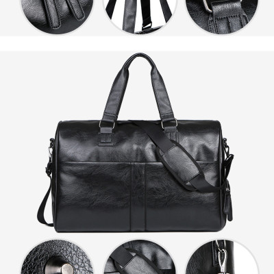 Túi xách du lịch thể thao DA BÒ phong cách mới BEE GEE T1047