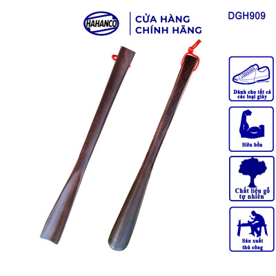 Đón gót giày dài 35cm gỗ Muồng nguyên khối sơn mài VIP - DGH909 - tiện dụng cho gia đình bạn