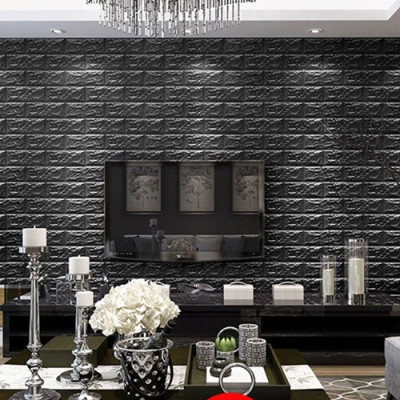 Bộ 20 miếng xốp dán tường giả gạch 3D 70x77cm