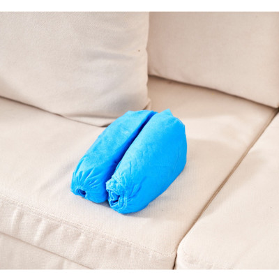 Bọc giày dép dùng một lần, làm từ vải không dệt chống mài mòn, chống bụi, bền, chống trượt 100 cái