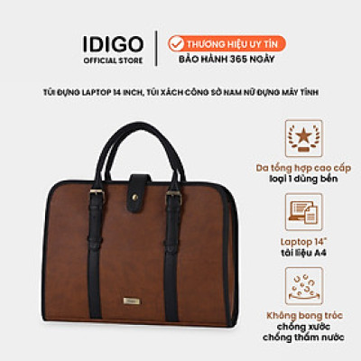 Túi xách công sở nam nữ đựng tài liệu A4 UB2 - 6030, túi đựng laptop 14 inch thanh lịch