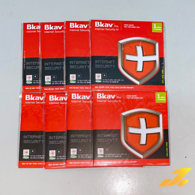 Phần mềm diệt virus BKAV Pro AI: sử dụng cho 1 Thiết bị/năm - Hàng chính hãng