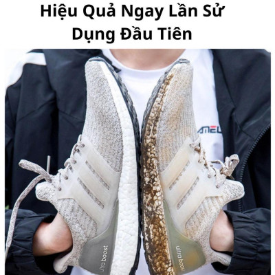 Chai Xịt Tạo Bọt Tuyết Làm Sạch Giày Dép SNOKER 300ml Giặt Giày Khô, Làm Sạch