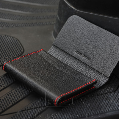 Ví Da Nam Nữ Đựng Thẻ Handmade Lealux Holder Handmade 1
