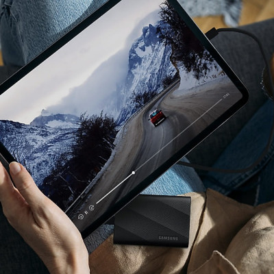 Ổ cứng di động SSD Samsung T9 Tốc độ đọc/ghi 2,000 MB/s 1,950 MB/s USB 3.2 Gen 2x2 - 1 Đổi 1 - Hàng chính hãng