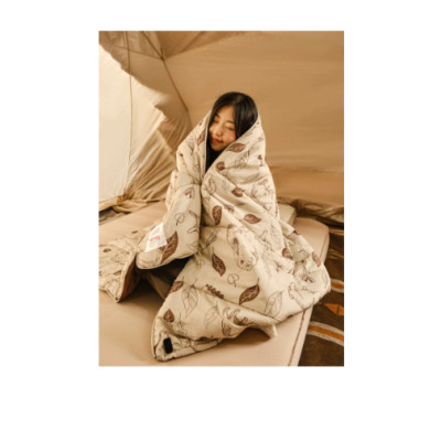 Túi ngủ cotton có mũ họa tiết thỏ con dễ thương NatureHike CNH22SD015