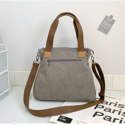 Túi xách túi đeo vai nữ vải canvas thời trang cao cấp phong cách mới