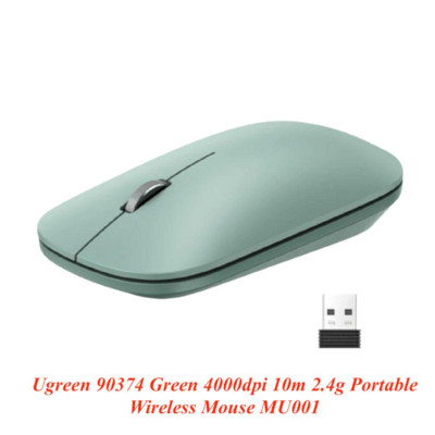 Ugreen UG90374MU001TK 4000dpi 10M 2.4g Màu Xanh Chuột không dây - HÀNG CHÍNH HÃNG
