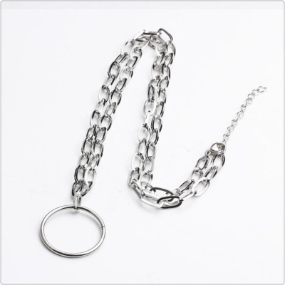 Dây chuyền phong cách Hàn Quốc hợp thời trang nam nữ vòng thép không gỉ Wang Yibo