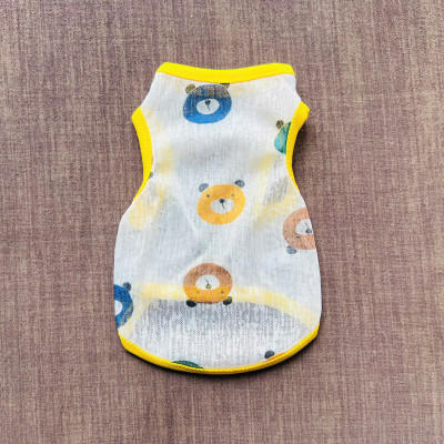 ÁO THUN BA LỖ THÔNG HƠI SIÊU CUTE TỪ 1-7KG DÀNH CHO THÚ CƯNG CHÓ MÈO