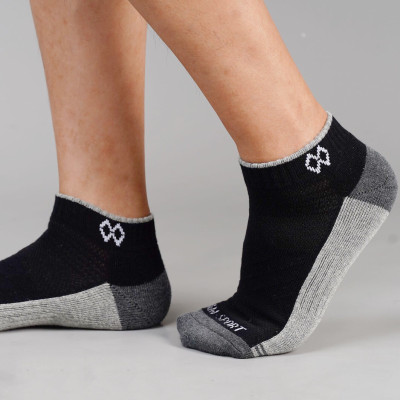 Combo 3 Đôi Tất Vớ Thể Thao, Vớ Đá Banh, Vớ Chạy Bộ Cổ Ngắn, Sợi Cotton Cao Cấp Chống Hôi Chân, Chống Phồng Rộp Chân, Chống Trượt Co Giãn 4 Chiều Mrm Manlywear - MM