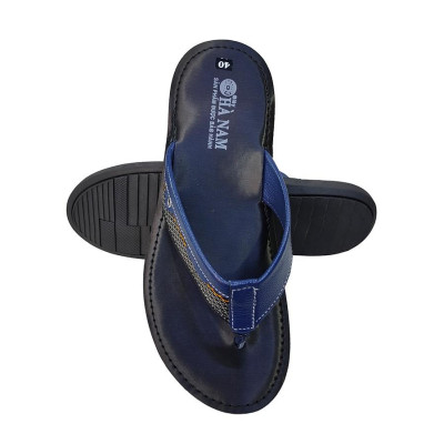 Dép Xỏ Ngón Nam Da Bò Thật TiTi ĐÔ Cao Cấp DNA2194d