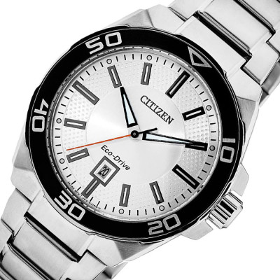 Đồng Hồ Nam Citizen Dây Thép Không Gỉ AW1190-53A - Mặt Trắng 