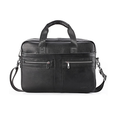 Túi xách nam công sở da bò thật cao cấp phong cách mới ( 15,6")