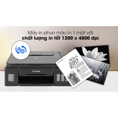 Máy In Phun Màu Đa Năng Canon Pixma G3010 - Hàng Chính Hãng