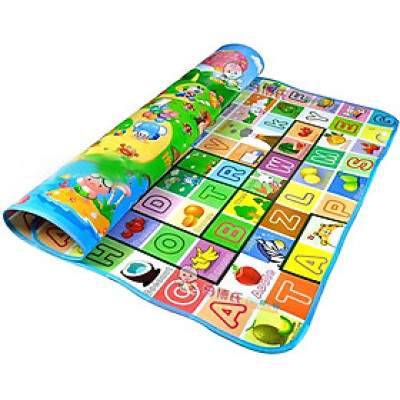 Thảm xốp chơi 2 mặt cho bé yêu 1,8 x 2m