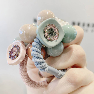 Dây buộc tóc nữ cao cấp [Set 4 dây] NASI dễ thương phong cách hàn quốc thun cột tóc nữ co giãn tốt phụ kiện tóc