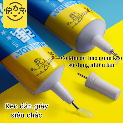 Keo Dán Giày Thể Thao Sêu Dính Dùng Nhiệt Trong Suốt Không Tổn Thương Da, Keo Dính Giày Đa Năng Siêu Bền Chống Nước Tốt Xanh