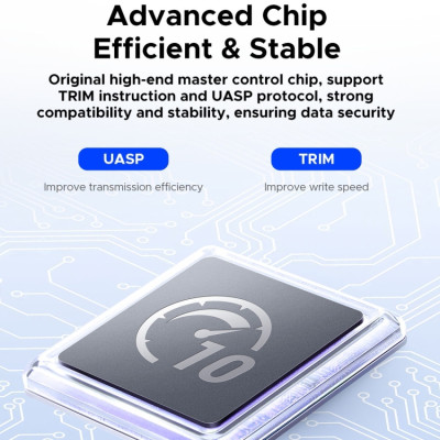 Hộp ổ cứng SSD ORICO TypeC M.2 Dual NVME+SATA ( NGFF ) AXM2S-G2-V1-GY-BP - Hàng Chính Hãng