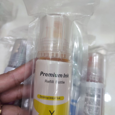 Bộ mực 4 màu dành cho máy in Epson L1110 L3110 L1250 L3210 giá rẻ