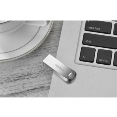 USB 3.1 SanDisk Ultra Luxe CZ74 128GB 150MB/s (Bạc) - Hàng Chính Hãng