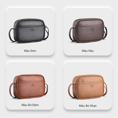 Túi Lata ( Thời trang nữ đi chơi size 19 - Túi đeo chéo da HN98 )