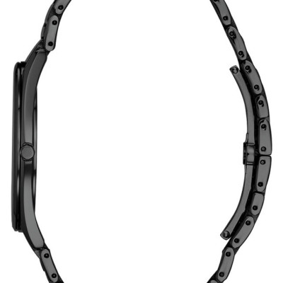 Đồng Hồ Nam Citizen Siêu Mỏng Dây Thép Không Gỉ AR3079-85E - Mặt Đen (Sapphire)