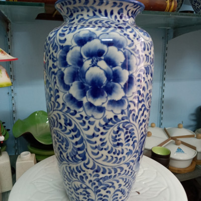 Bình cắm hoa gốm sứ Bát Tràng