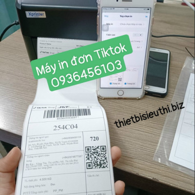 Máy in tem nhãn, mã vạch Xprinter XP-420B cổng USB + LAN. Máy in đơn hàng, in tem, in vận đơn TMĐT khổ 110mm [HÀNG CHÍNH HÃNG]