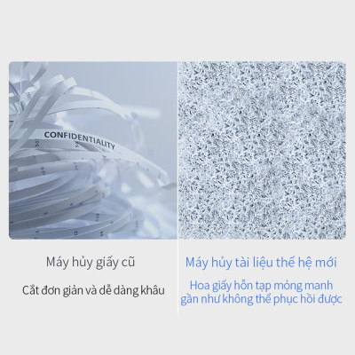 Máy Hủy Tài Liệu, Thẻ Đĩa Cao Cấp Deli - Phù Hợp Bảo Mật Giấy Tờ Trong Doanh Nghiệp, Văn Phòng, Nhà Trường - Hàng chính hãng - E9921-EU