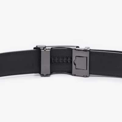 Dây Lưng Nam Thắt Lưng Chính Hãng GENCE LG44 Chất Liệu Da Bò Cao Cấp Màu Đen