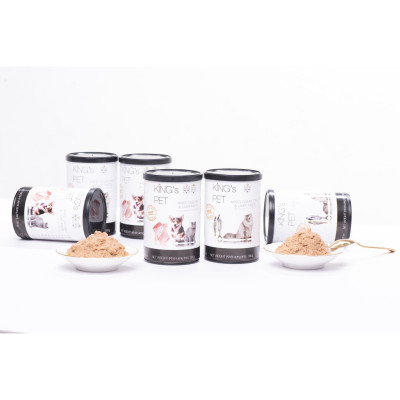 Pate Hỗn Hợp Gà King’s Pet lon 380g thức ăn cho chó mèo