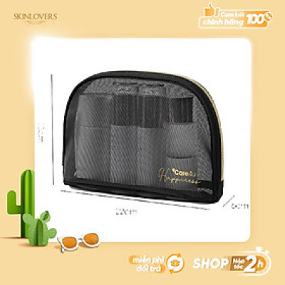 Túi đựng mỹ phẩm tiện lợi mang đi du lịch Care4u 22x6x13 cm