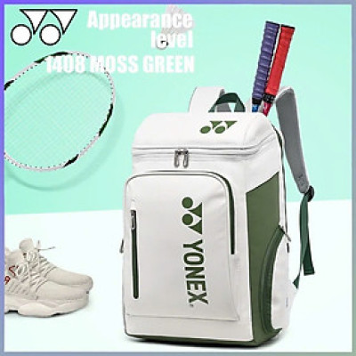 Balo học sinh sinh viên Yonnex , sức chứa lớn, phom cứng cáp, chống thấm nước, balo thể thao cầu lông tennis pickleball nhiều màu size lớn 47cm