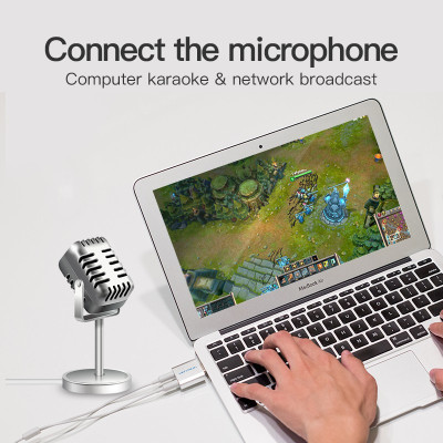 Sound card âm thanh USB 7.1 CH cho máy tính PC - Hàng Nhập Khẩu