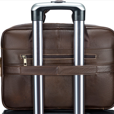 Túi xách nam công sở 100% da bò thật cao cấp phong cách mới