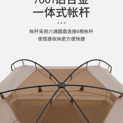 Lều lục giác MG cho 3-4 người NatureHike NH21ZP001