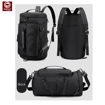 Balo kết hợp túi du lịch, ba lô đi học,Túi trống du lịch, thể thao, túi tập gym có ngăn để giày HARAS HR361