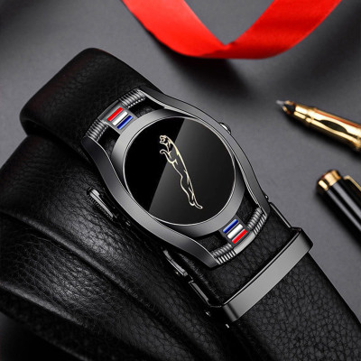 Thắt lưng nam khóa tự động dây da cao cấp mặt thiết kế cá tính TLDHT16