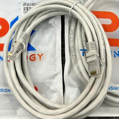 Dây cáp mạng LAN bấm sẵn 2 đầu Cat6 UTP Dây Mạng Bấm Sẵn Đúc Sẵn Chuẩn 2 Đầu Hỗ Trợ Tốc Độ (màu ngẫu nhiên) Nẹp Dây Điện - Hàng chính hãng