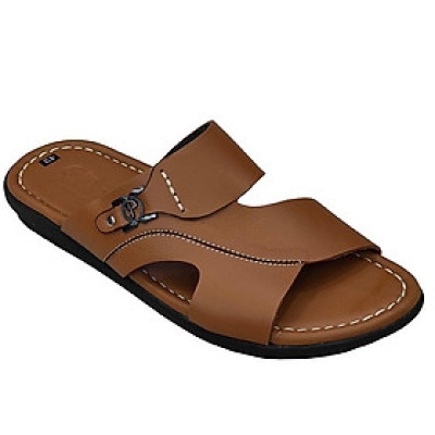 Dép Nam Quai Ngang HA NAM Da Bò Thật Cao Cấp DN2077