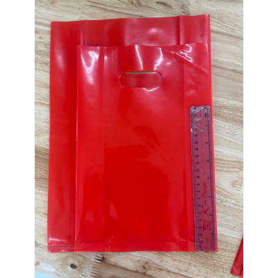 1 KG túi hột xoài trơn bóng dẻo màu đỏ,đủ size - Hàng chính hãng