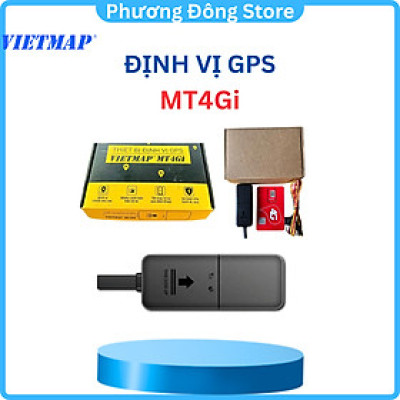 Định vị GPS chống trộm Vietmap MT4Gi- chuyên dụng cho ô tô và xe máy - Hàng chính hãng