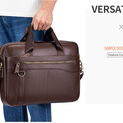 Túi xách nam công sở 100% da bò thật cao cấp phong cách mới