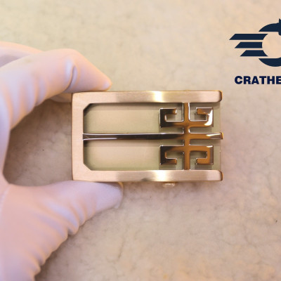 Mặt Khóa Thắt Lưng Cao Cấp - Đầu Khóa Dây Nịt CRATHERF CT003WB -Mặt Khóa Inox 316 Nguyên Khối